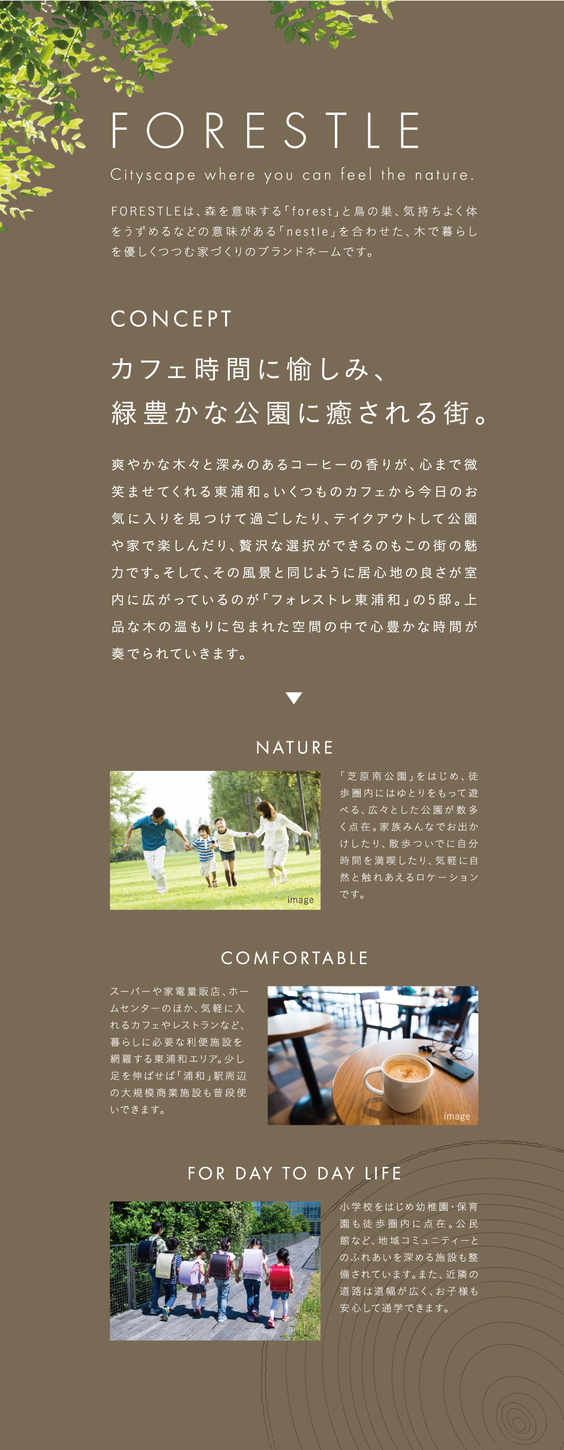コンセプト 公式 フォレストレ東浦和 埼玉県 さいたま市緑区 Jr武蔵野線 東浦和駅 新築一戸建てはポラスの分譲住宅 コンセプト 公式 フォレストレ東浦和 埼玉県 さいたま市緑区 Jr武蔵野線 東浦和駅 新築一戸建てはポラスの分譲住宅