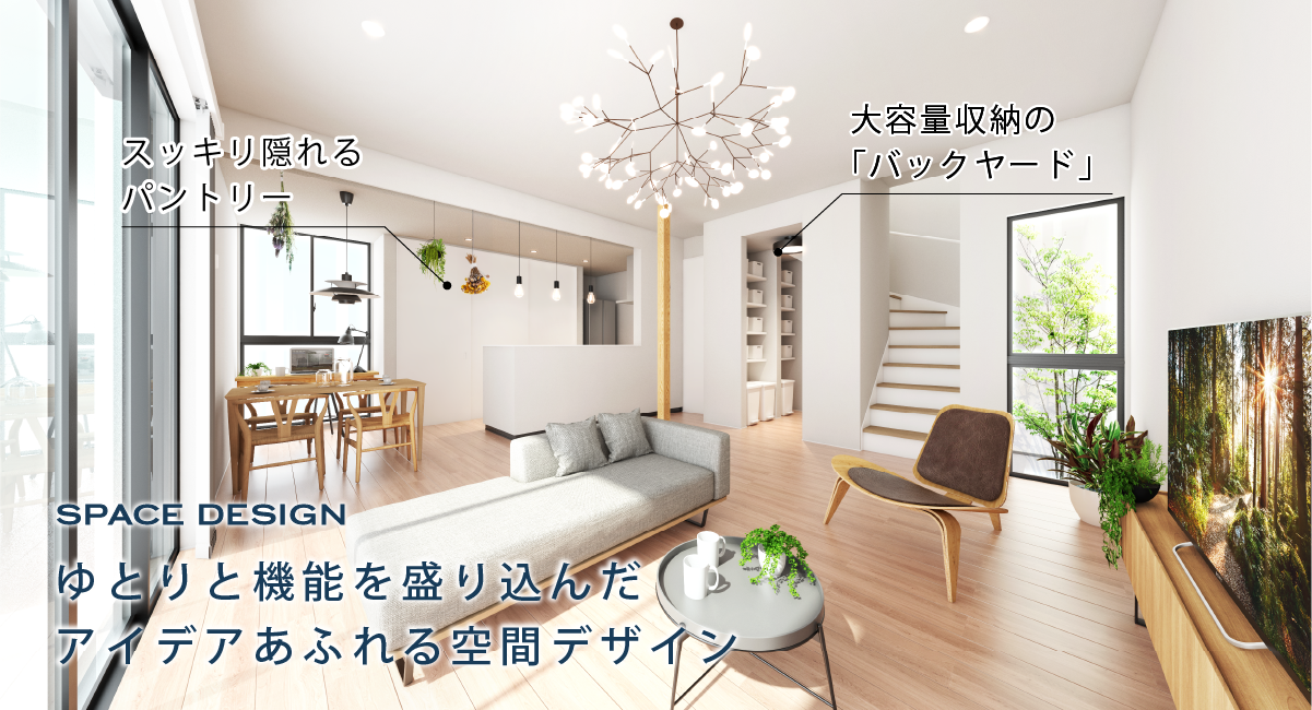 ※内観パースは図面をもとに描き起こしたもので、実際とは多少異なります。