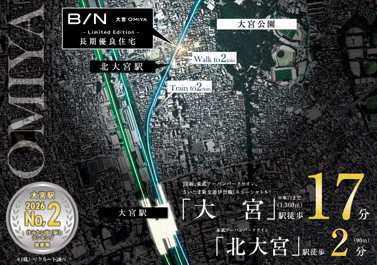 ※掲載の写真は国土地理院ウェブサイト(https://www.gsi.go.jp/)出典のものに、一部CG加工したもので実際とは多少異なります。※分数・距離は、すべて街区内の最も遠い号棟を起点に計測したものです。※徒歩での所要時間は80m=1分の概算です。