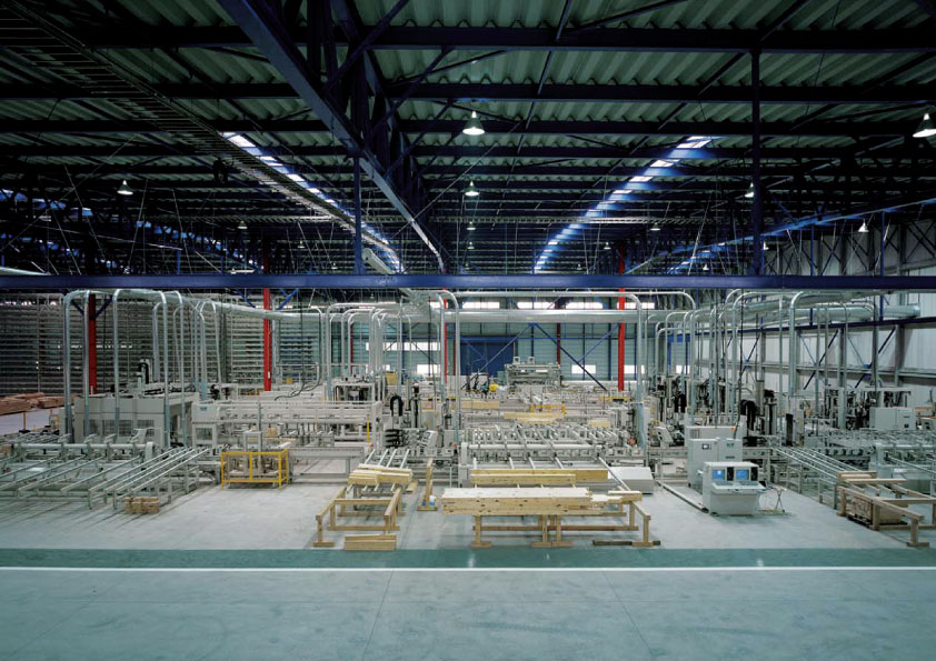 日本一の自社プレカット工場